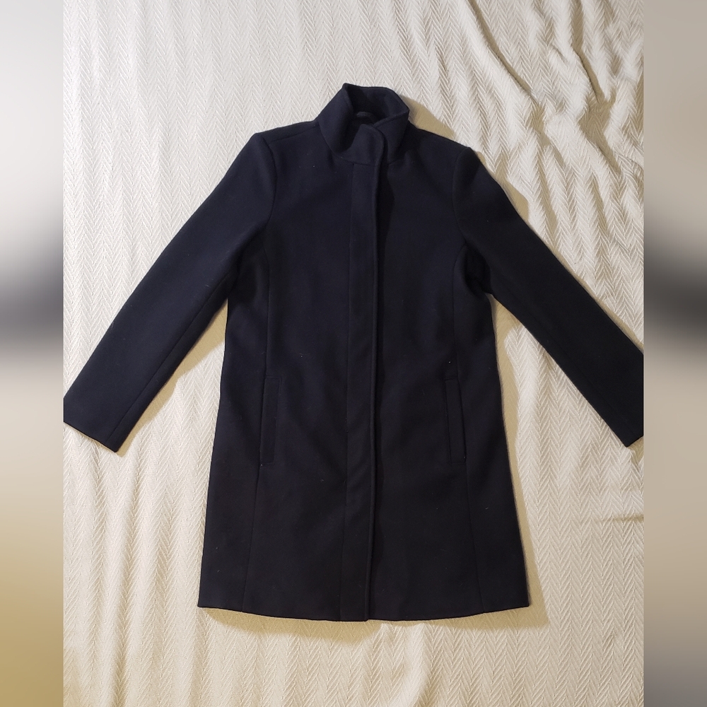 Old Navy Women's Black Trench Coat